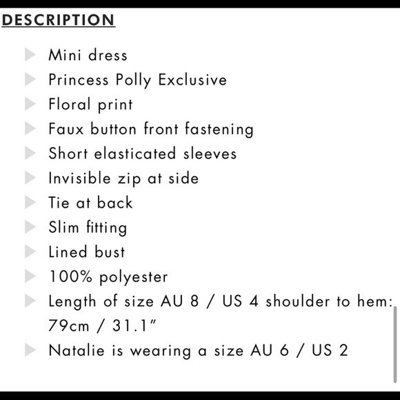 Princess Polly Tyra Mini Dress - Picture 9 of 12